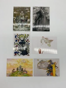 Yoshitaka Amano Postcard Set A FF Lightside (Set of 6) Final Fantasy I, VI, VII - Picture 1 of 2