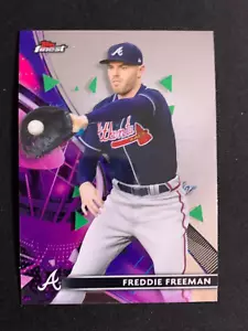FREDDIE FREEMAN #8 - 2021 TOPPS FINEST - Picture 1 of 1