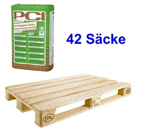 PCI Periplan Extra 42 x 25kg Faserarmiert Spachtelmasse Holzboden Bodenausgleich - Bild 1 von 12