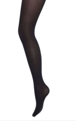 Женские черные колготки Cynthia Rowley 90-140 фунтов размер XS/S $20 новые с ценниками - Изображение 1 из 3