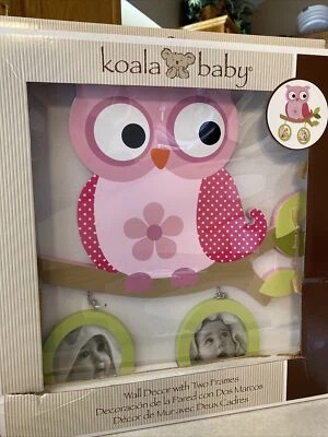 koala bebé búho rosa decoración de pared Foto 1 de 4