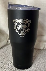 Chicago Bears Logo brands 30 oz. Etched Powercoat Tumbler New