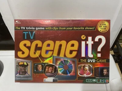 TV Scene It The DVD Board Game TV Trivia Edition Mattel  - Image 1 of 3