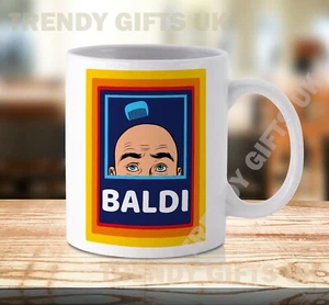 Baldi Mug Cup Bald Man Funny Novelty Birthday Fathers Day Gifts Him Ceramic Xmas - Picture 1 of 1