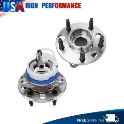 Front Wheel Hub and Bearings Assembly for Buick Century Riviera Cadillac Deville - Image 1 of 4