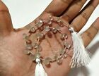 1 Strand Natural Grey Moonstone Heart Faceted 7-8mm Gemstone Loose Beads 8"inch