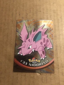 Pokémon Topps Nidorino #33 Holo Foil LP/NM - Imagen 1 de 2