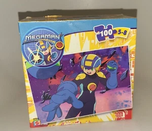 Megaman NT Warrior 100 Piece Puzzle Mattel Complete Jigsaw Puzzle New OPEN BOX - Picture 1 of 10