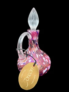 Fenton Art Glass 1983 Connoisseur Collection Vasa Murrhina Cruet LE 812/1000 - Picture 1 of 10