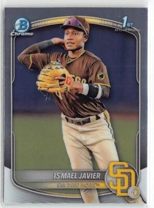 Bowman Chrome Prospects 2025 #BCP-52 Ismael Javier radiocontrol - Imagen 1 de 2