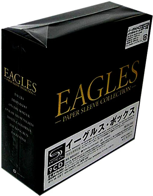 EAGLES "Paper Sleeve Collection" Japan Mini LP SHM 9 CD BOX WPCR-14069~77 - Bild 1 von 1