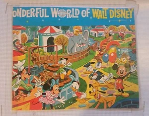 Wonderful World of Walt Disney Picture Puzzle circa 1970's - Picture 1 of 1