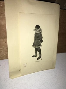 Vintage Antique Perreault 7-3/8” X 4-3/4” - Picture 1 of 5