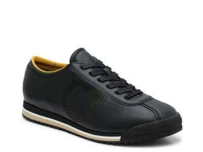 NUEVA ZAPATILLA DEPORTIVA SALVATORE FERRAGAMO Spring para hombre 726619 negra talla 6 M precio de venta sugerido por el fabricante 850 USD Foto 1 de 4