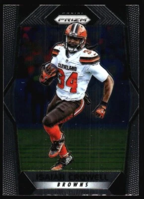 2017 Panini Prizm Isaiah Crowell #99 Cleveland Browns - Image 1 of 2