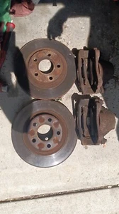 1999 Cadillac DeVille Front Brake Calipers, Rotors, Pads - Picture 1 of 4
