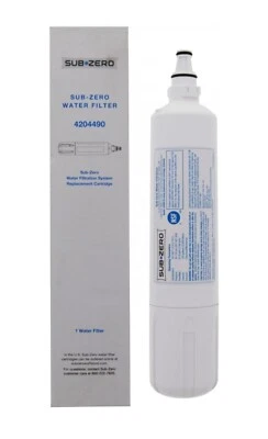 1 PACK Sub-Zero 4204490 Refrigerator Water Filter - White New USA - Image 1 of 3