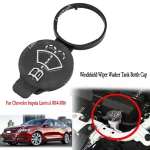 For Chevy Impala Limited Wiper Washer Fluid Reservoir Tank Bottle Lid Cap Cover - Imagen 1 de 12