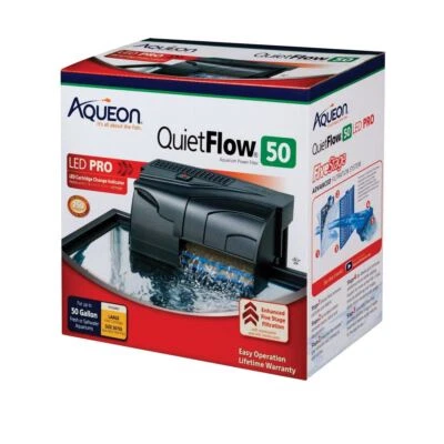 QuietFlow LED PRO 50 Aquarium Power Filters - Aqueon - Image 1 of 4