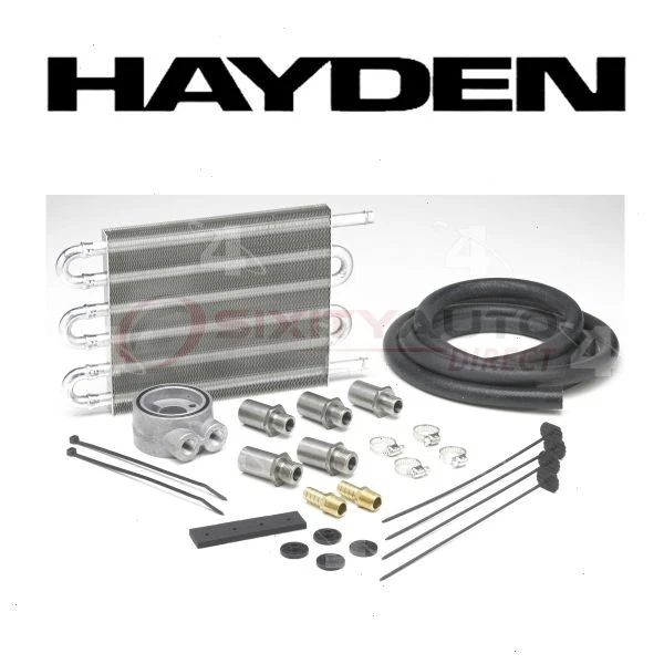 Hayden Engine Oil Cooler for 1967-1970 Pontiac Executive - Belts Cooling ul Foto 1 de 4