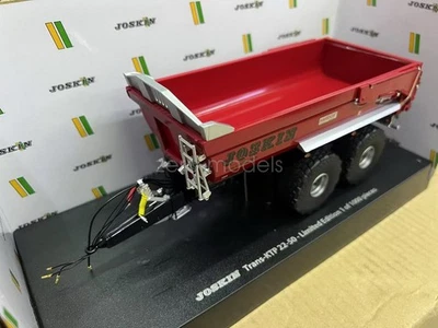 UH 1/32 Scale JOSKIN Trans-KTP 22/50 Trailer Red Diecast Toy Model UH6804 - Image 1 of 4