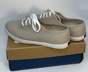 Zapatilla deportiva Keds talla 6WW estilo campeón de lona Oxford tostada WF34300 para mujer - Imagen 1 de 12