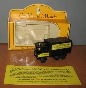 Lledo Days Gone DG101 SP101 Sentinel Steam Wagon Castlehouse 15th Anniversary - Picture 1 of 4