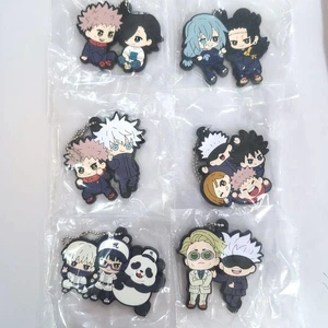 Jujutsu Kaisen figure rubber key chain Lot 6 set Gojo Satoru mascot Japan m637 2 - Picture 1 of 4