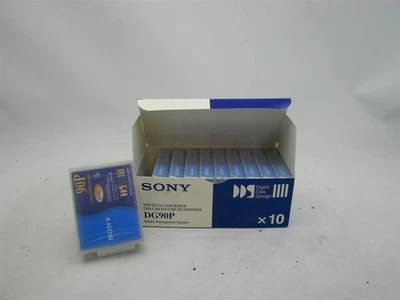 Genuine Sony DG90P DDS Data Cartridge 10 Pack 2.0 GB Capacity ~ SEALED - Image 1 of 4