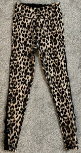 Victoria's Secret Incredible Essential Leggings Größe 2 Leopardenmuster transparent (B10) - Bild 1 von 12