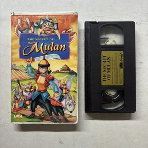 The Secret Of Mulan VHS Tape UAV Gold - Picture 1 of 1