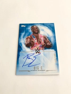 Big E Auto 115/199 2017 Topps Undisputed WWE Card # UA-BE - Image 1 of 3