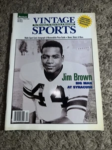 Beckett Vintage Card Magazine Ausgabe #1 Winter 1996 Jim Brown - Bild 1 von 6