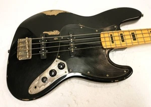 "RELIC" Fender JAZZ BASS Squier 70s Classic Vibe Vintage/Retro P *LOOK HERE! - Picture 1 of 24