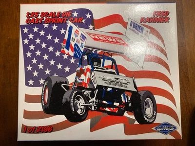GMP FRED RAHMER STARS & STRIPES SPRINT CAR 1/25 SCALE~ - Image 1 of 4