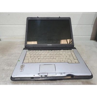 Toshiba Satellite Notebook/Laptop Silver & Black 15.6" LCD Display - For Parts - Image 1 of 4