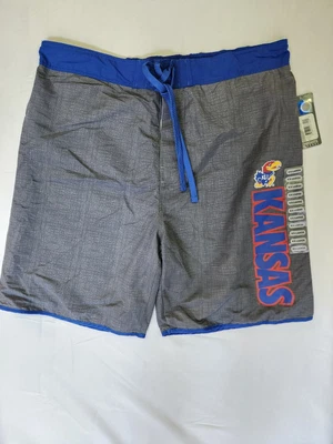 Kansas Jayhawks Traje de baño para hombre XXL Nuevo Foto 1 de 4
