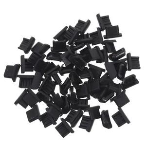 65 Pcs Bouchons Anti-poussière Mobiles Prise De Port Micro USB Pour Charge - Photo 1/12
