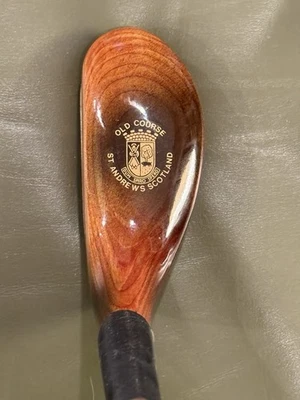 Original Hand Made by Clubmakers of St. Andrews Wooden Putter Old Course NICE - Image 1 of 4