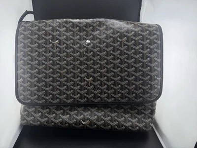 Limited Edition Goyard Capetien Messenger Bag - Black  H - Image 1 of 4