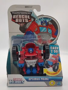 Transformers Rescue Bots Optimus Prime Monster Truck 5" Figure With Packaging - Picture 1 of 12