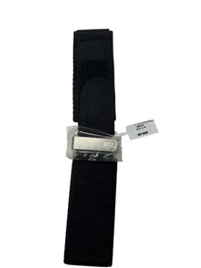 Bell & Ross Canvas Watch Strap Black Steel Buckle 26-24 Authentic - Picture 1 of 2