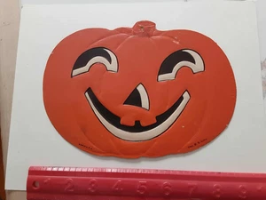 Alte Vintage Halloween Pappe Stanzform Jack Laterne H. E. Luhrs 40er Jahre b - Bild 1 von 6