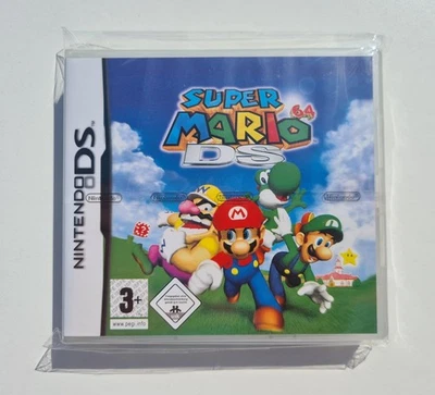 Super Mario 64 - Nintendo DS PAL sealed seal new VGA UKG WATA CGC RGS Pixel - Image 1 of 3