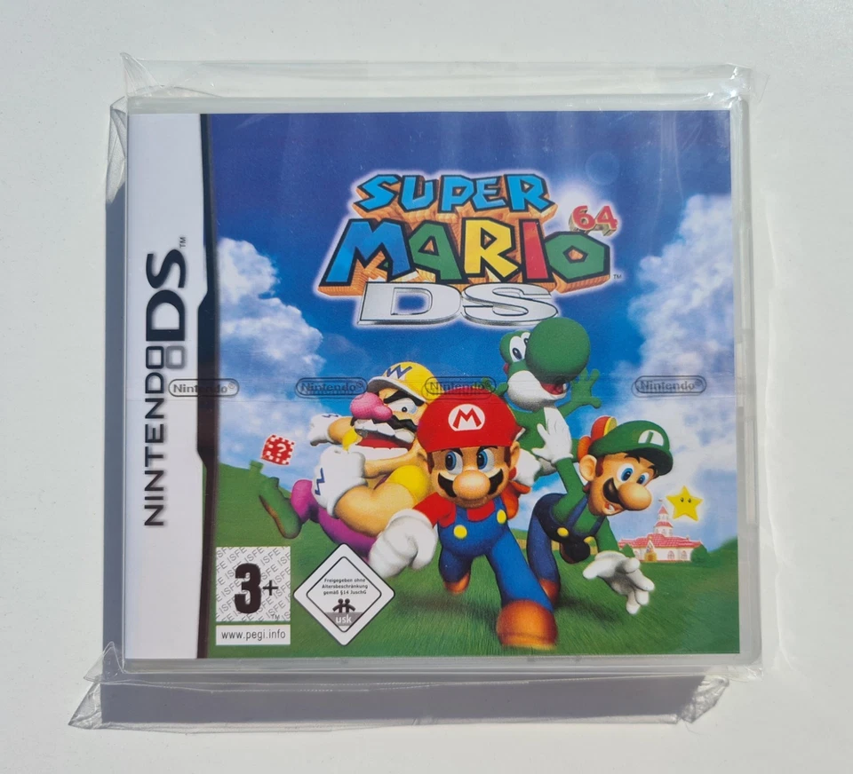 Super Mario 64 - Nintendo DS PAL sealed seal new VGA UKG WATA CGC RGS Pixel - Image 1 of 3