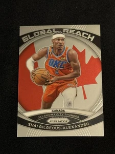 2023-24 Panini Prizm Shai Gilgeous-Alexander Global Reach Insert #6 - Picture 1 of 2
