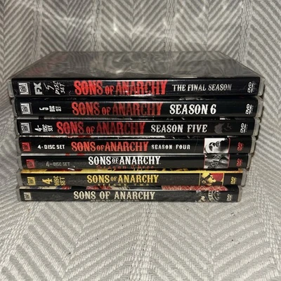 Sons of Anarchy: The Complete Series - DVD Seasons 1-7 FX Motorcycle Drama - Image 1 of 2