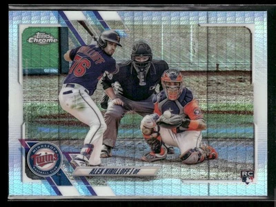 2021 Topps Chrome #170 Alex Kirilloff Prism Refractor Minnesota Twins - Image 1 of 2