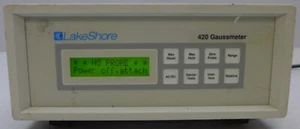 LakeShore 420 Gaußmeter ~ 3mG (0,3 μT) bis 300 kG (30T) - keine Sonde - Bild 1 von 4