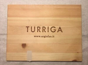 1 seltene Weinholz Platte Turriga Italien Vintage KISTE BOX SEITE 9/21 a1037 - Bild 1 von 2